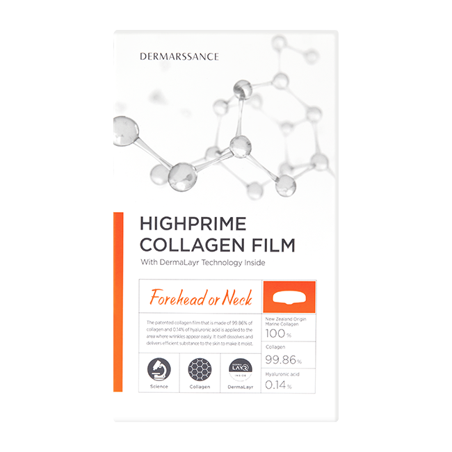 DERMARSSANCE HIGHPRIME COLLAGEN FILM - FOREHEAD/NECK