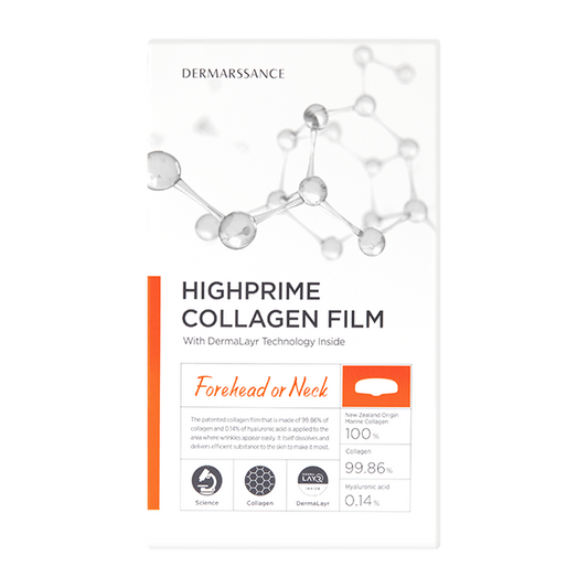 DERMARSSANCE HIGHPRIME COLLAGEN FILM - FOREHEAD/NECK