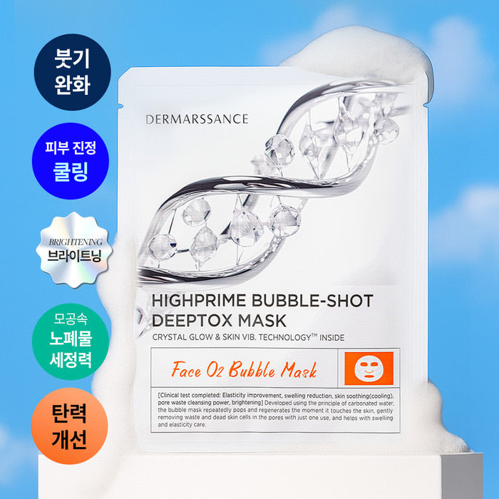 Dermarrsance Highprime Bubble-Shot Deeptox Mask