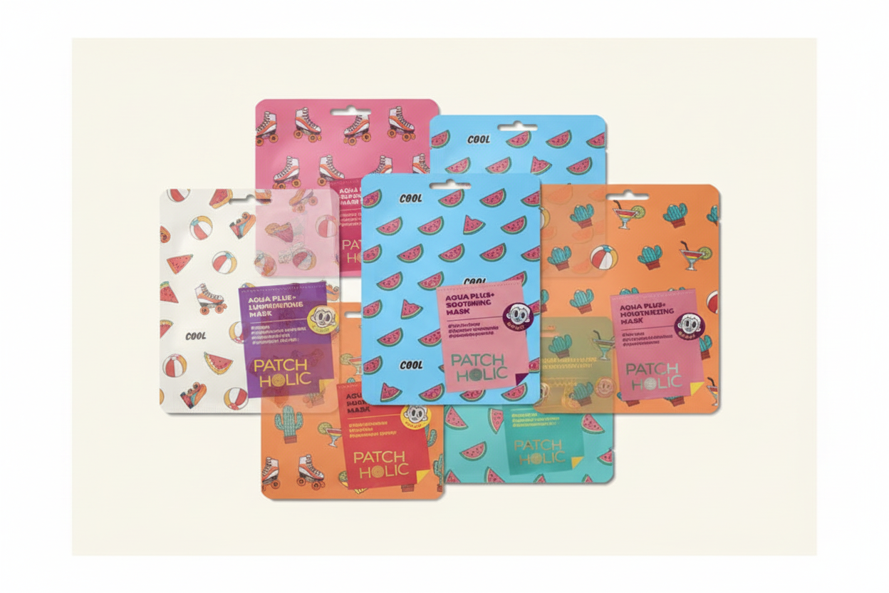 Patchholic firming mask Worry Free All of our masks are alcohol-free. Colorants. Mineral oil. Parabens. Phthalates. Silicone. It is manufactured without sulfates, making it safer.