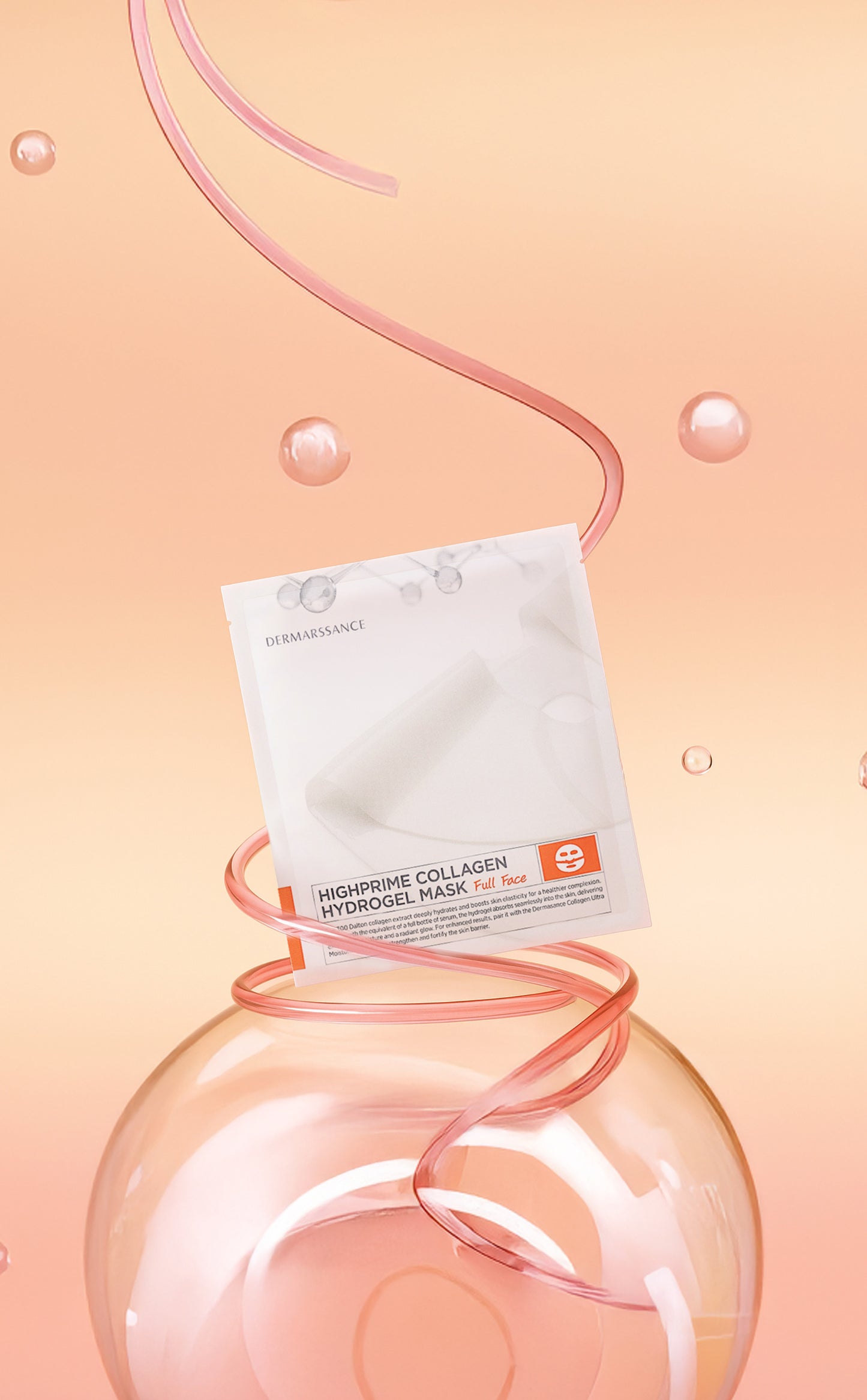 Dermarssance High Prime Collagen Hydrogel Mask 34g x 1 piece
