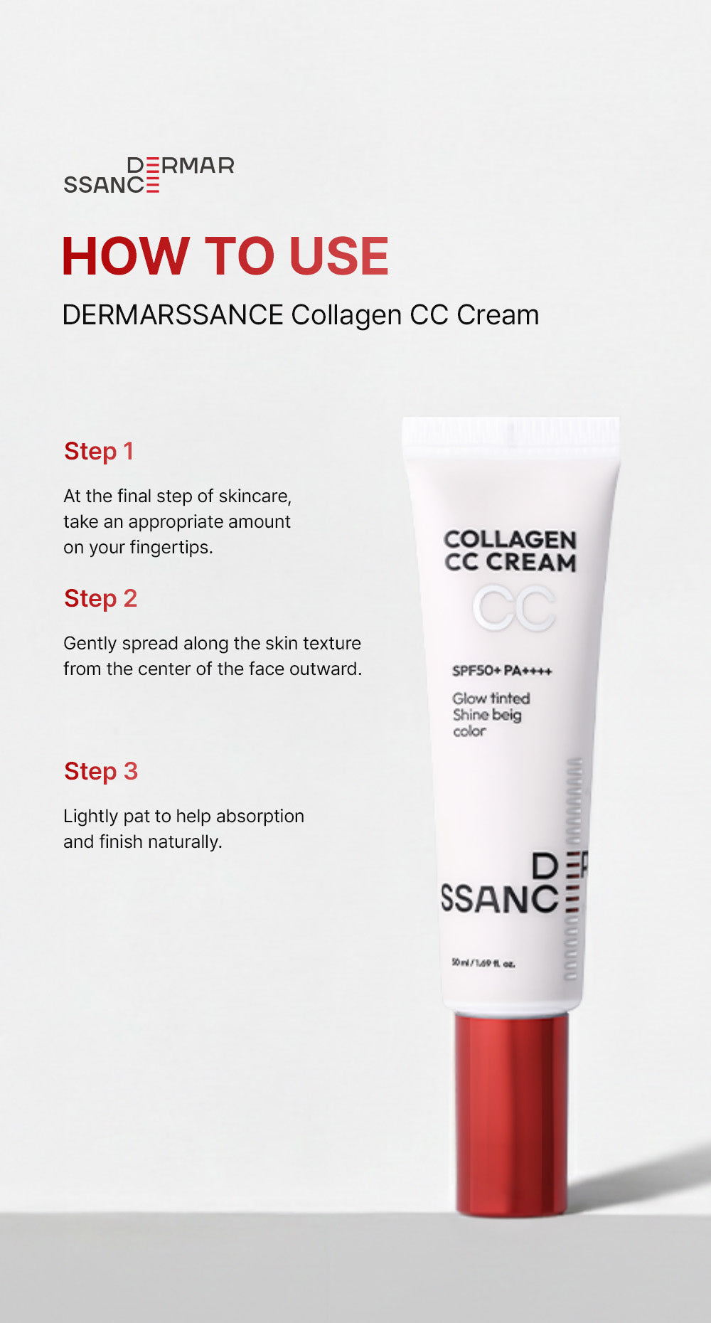Dermarssance Collagen cc cream SPF50+PA++++