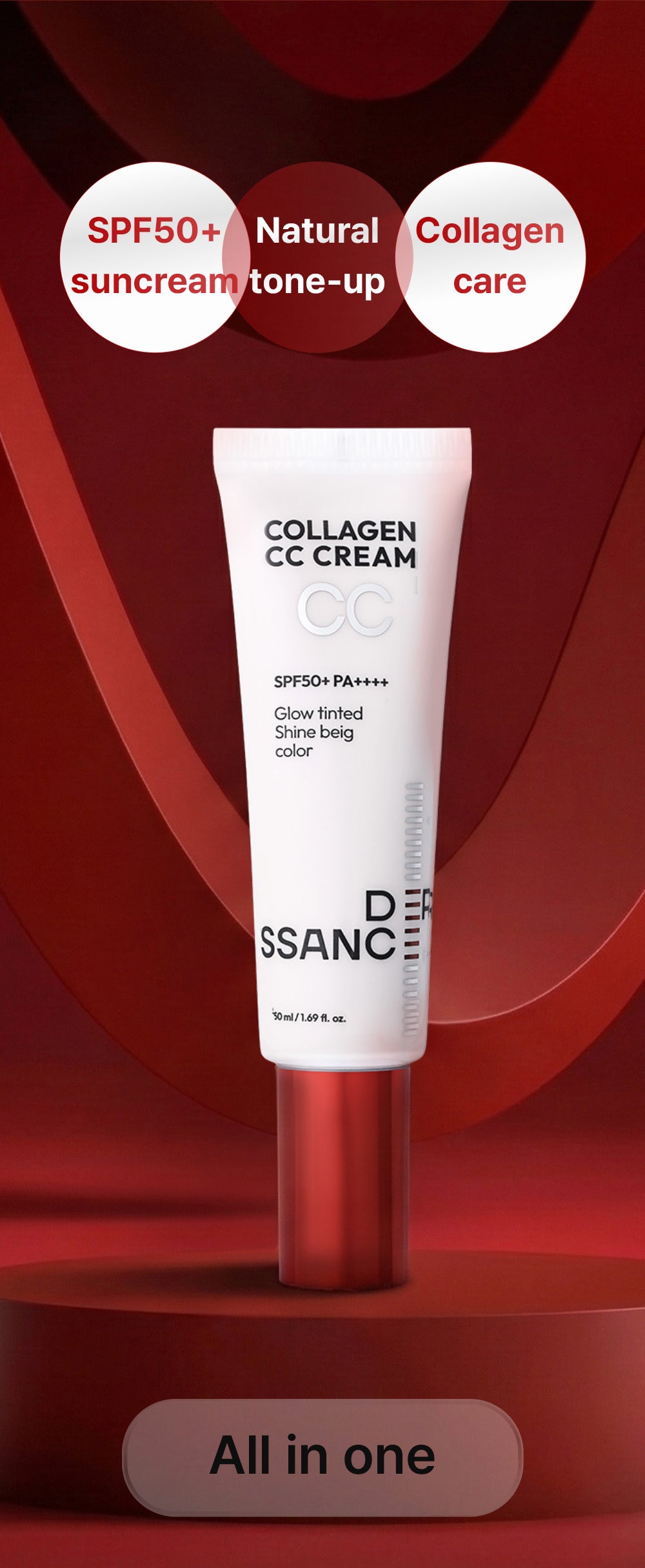 Dermarssance Collagen cc cream SPF50+PA++++