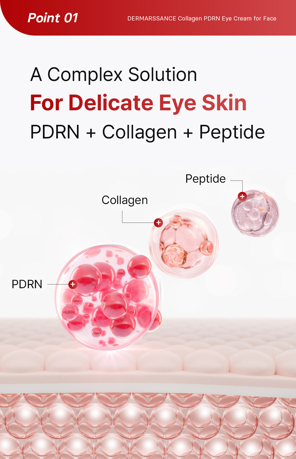 Collagen PDRN Eye Cream for Face
