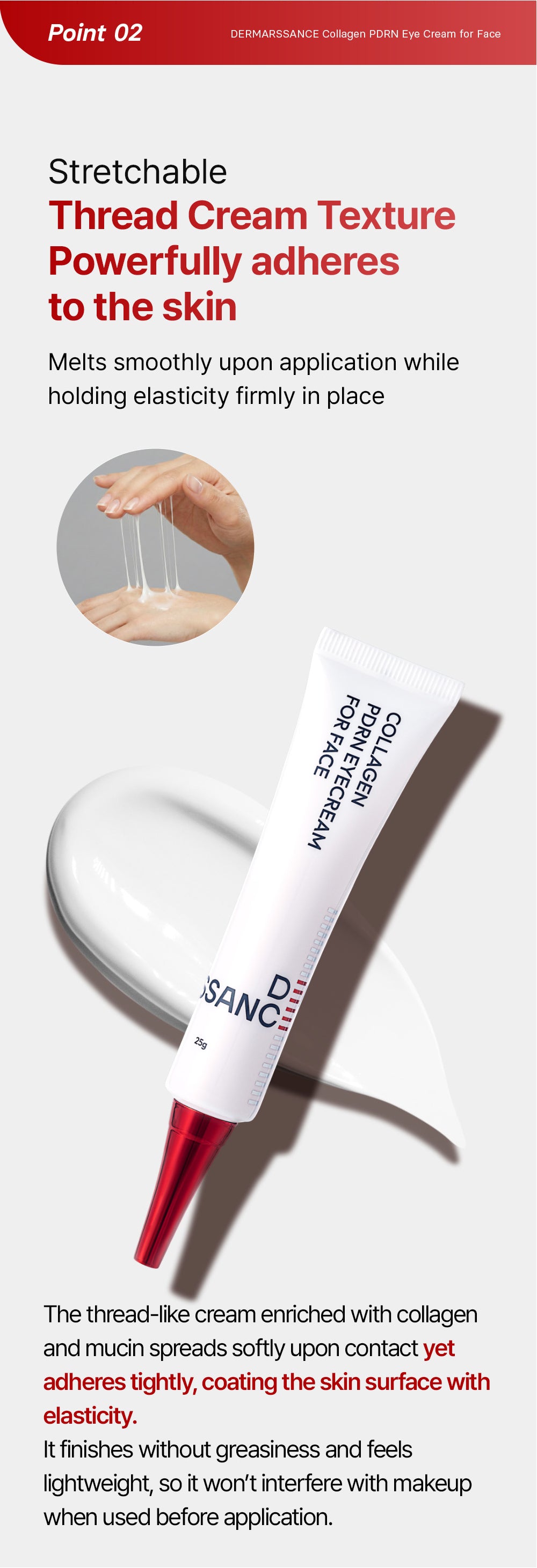 Collagen PDRN Eye Cream for Face