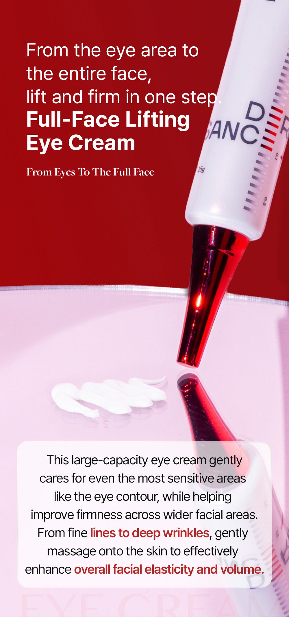 Collagen PDRN Eye Cream for Face