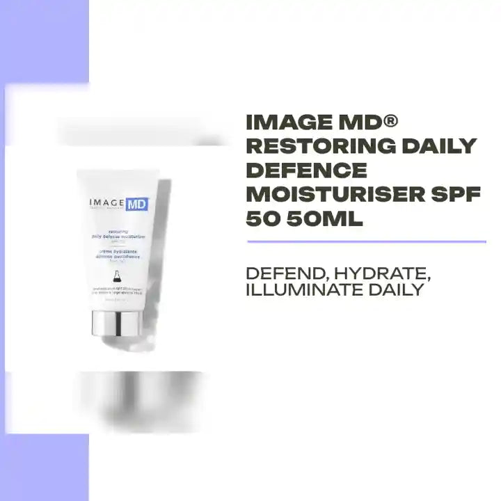 IMAGE MD&reg; restoring daily defence moisturiser SPF 50 50ml by@Outfy